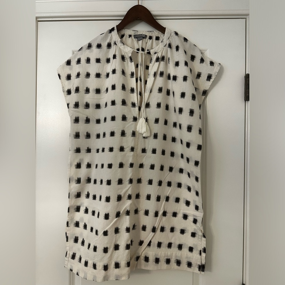 Shade Amour Black White Beach Coverup/ Dress
